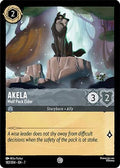 Akela - Wolf Pack Elder 182/204 Common Archazia's Island Lorcana Cold Foil NM