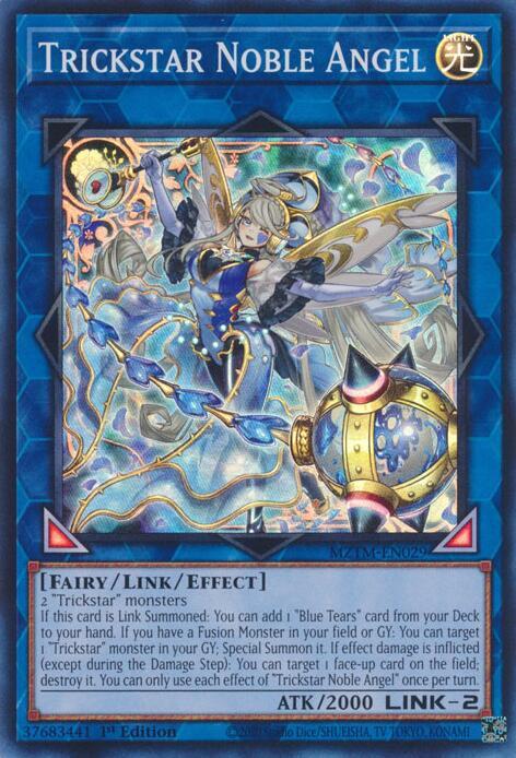 Trickstar Noble Angel MZTM-EN029 Super Rare Maze of the Master Yu-Gi-Oh NM