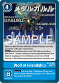 Wolf of Friendship BT15-091 U Uncommon Exceed Apocalypse Digimon Near Mint