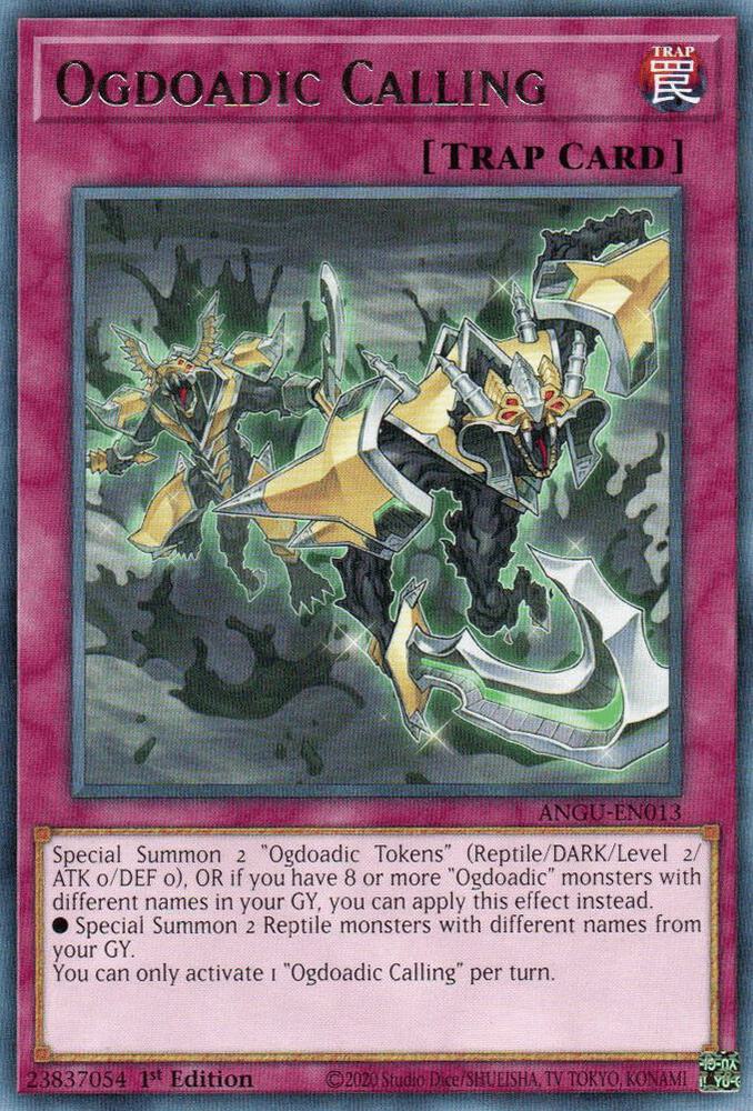 Ogdoadic Calling ANGU-EN013 Rare Ancient Guardians Yu-Gi-Oh Near Mint