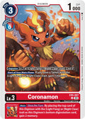 Coronamon EX5-007 U Uncommon Animal Colosseum Digimon Near Mint