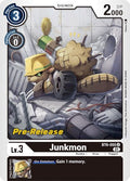 Junkmon BT6-055 U Uncommon Double Diamond Pre-Release Cards Digimon Near Mint