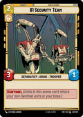 B1 Security Team 207/257 Common Twilight of the Republic Star Wars Unlimited NM