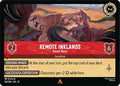 Remote Inklands - Desert Ruins 135/204 Rare Wilds Unknown Lorcana Near Mint