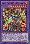 Gladiator Beast Heraklinos MZTM-EN084 Rare Maze of the Master Yu-Gi-Oh Near Mint