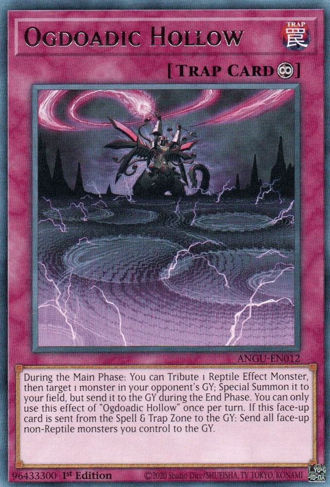 Ogdoadic Hollow ANGU-EN012 Rare Ancient Guardians Yu-Gi-Oh Near Mint