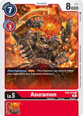 Asuramon BT6-014 C Common Double Diamond Digimon Near Mint