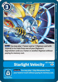 Starlight Velocity BT7-096 U Uncommon Next Adventure Digimon Near Mint