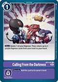 Calling From the Darkness BT7-107 U Uncommon Next Adventure Digimon Near Mint