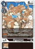 Gigasmon BT7-061 C Common Next Adventure Digimon Near Mint