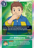 J.P. Shibayama BT7-089 R Rare Next Adventure Digimon Near Mint