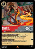 Mushu - Majestic Dragon 137/204 Rare Archazia's Island Lorcana Cold Foil NM