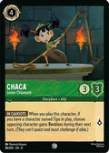 Chaca - Junior Chipmunk 88/204 Common Reign of Jafar Lorcana Cold Foil Near Mint