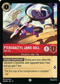 Pterodactyl Janie Doll - Sid's Toy 128/204 Wilds Unknown Lorcana Cold Foil NM