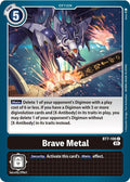 Brave Metal BT7-106 C Common Next Adventure Digimon Near Mint