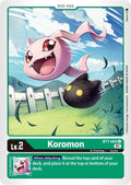 Koromon BT7-004 U Uncommon Next Adventure Digimon Near Mint