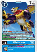 Mihiramon EX5-022 C Common Animal Colosseum Digimon Near Mint