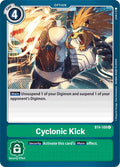 Cyclonic Kick BT4-108 C Common Great Legend Digimon Near Mint