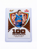 2024 Select AFL Footy Stars Nick Holman Gold Coast Suns Milestone Games MG55