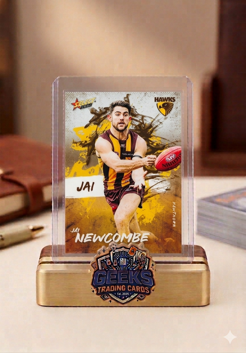Jai Newcombe 2026 Select Footy Stars Adrenaline Acetate #A48 - Hawthorn Hawks - AFL