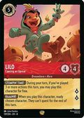 Lilo - Causing an Uproar 137/204 Legendary Reign of Jafar Lorcana Near Mint