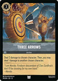 Three Arrows 197/204 Uncommon Wilds Unknown Lorcana Near Mint