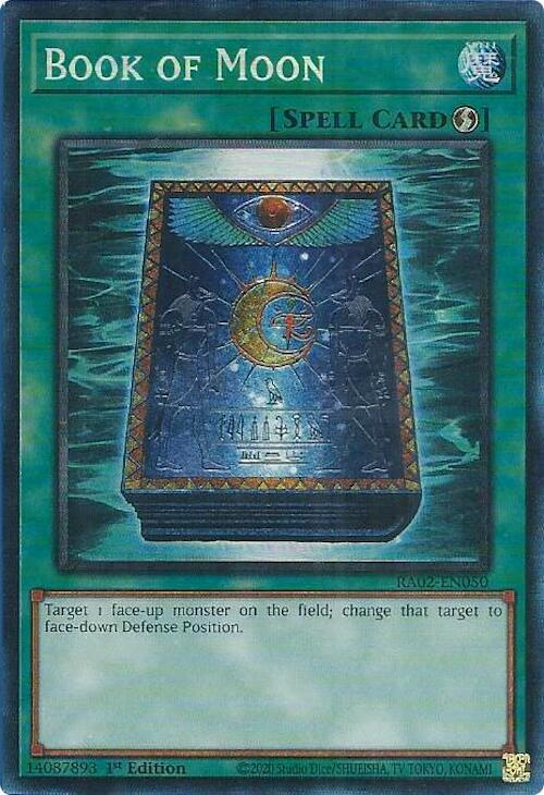 Book of Moon (PCR) RA02-EN050 25th Anniversary Rarity Collection II Yu-Gi-Oh NM