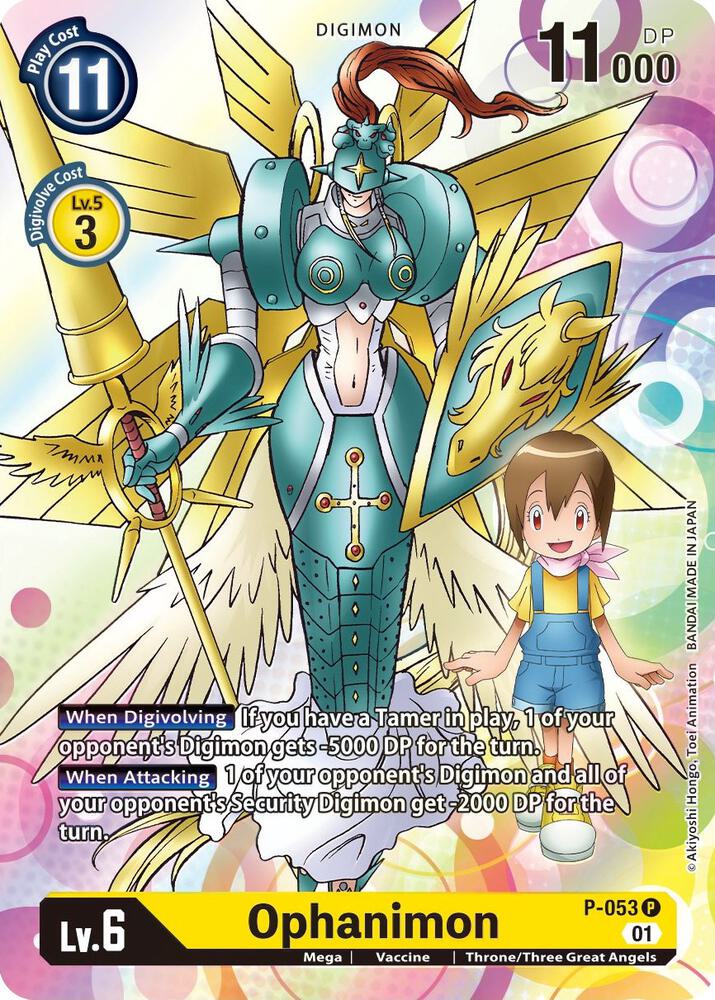 Ophanimon P-053 P Promo Digimon Promotion Cards Digimon Near Mint