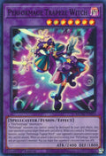 Performage Trapeze Witch MZTM-EN053 Super Rare Maze of the Master Yu-Gi-Oh NM