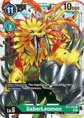 SaberLeomon BT7-052 C Common Next Adventure Digimon Near Mint