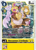 Monzaemon (X Antibody) BT15-040 C Common Exceed Apocalypse Digimon Near Mint