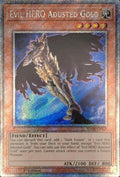 Evil HERO Adusted Gold (PSR) RA04-EN029 QCS Yu-Gi-Oh 1st Ed NM