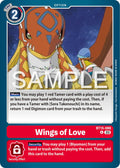 Wings of love BT15-088 U Uncommon Exceed Apocalypse Digimon Near Mint