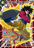 SS4 Son Goku, Rivalry United BT18-010  Pre-Release Cards Dragon Ball Super NM