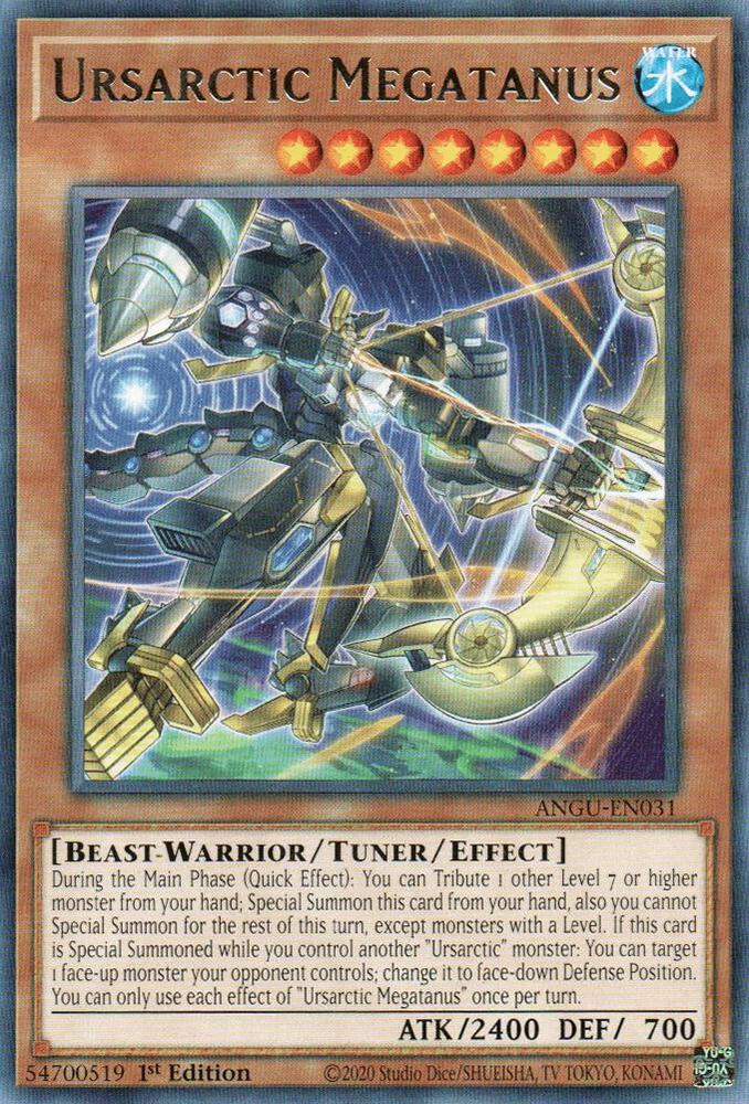 Ursarctic Megatanus ANGU-EN031 Rare Ancient Guardians Yu-Gi-Oh Near Mint
