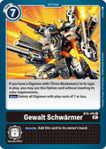 Gewalt Schwarmer BT6-105 U Uncommon Double Diamond Digimon Near Mint