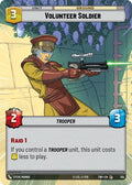 Volunteer Soldier Hyperspace 514 Twilight of the Republic Star Wars Unlimited NM