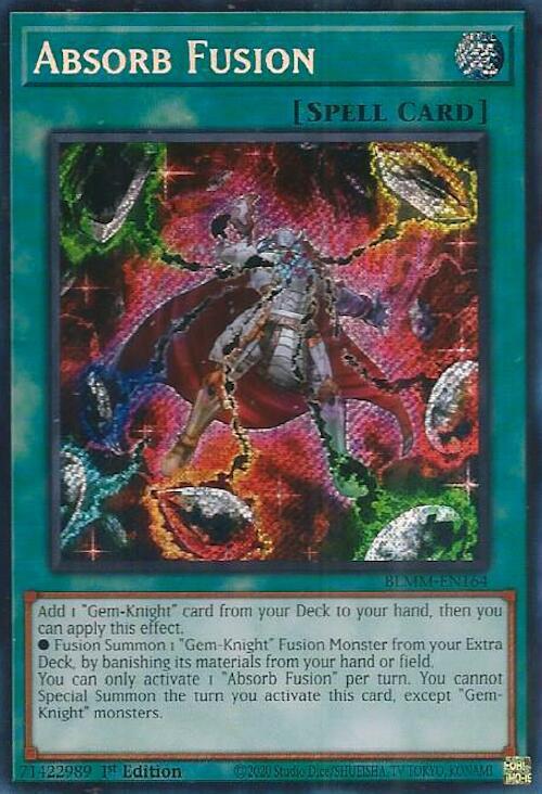 Absorb Fusion BLMM-EN164 Battles of Legend: Monster Mayhem Yu-Gi-Oh NM