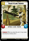 Phase II Clone Trooper 242/257 Twilight of the Republic Star Wars Unlimited NM