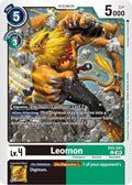 Leomon EX5-047 U Uncommon Animal Colosseum Digimon Near Mint