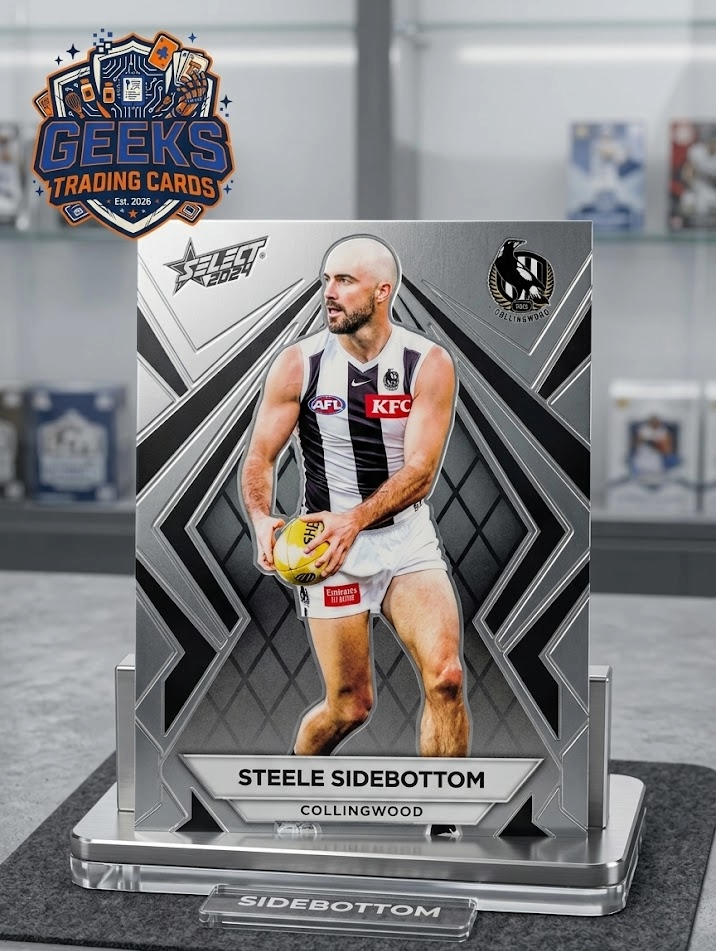 2024 Select Footy Stars - Steele Sidebottom (Collingwood) - Luminous Acetate L40 AFL