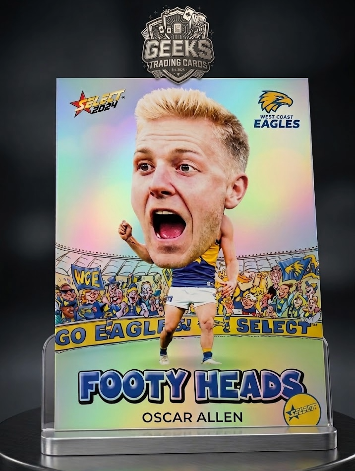 AFL ���� 2024 SELECT AFL OSCAR ALLEN FOOTY HEADS - FH81 | THE BIGGEST NOGGIN IN THE WEST! ����