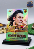 2024 Select Footy Stars - Connor Macdonald - Footy Heads FH48 (Hokball Hero!)