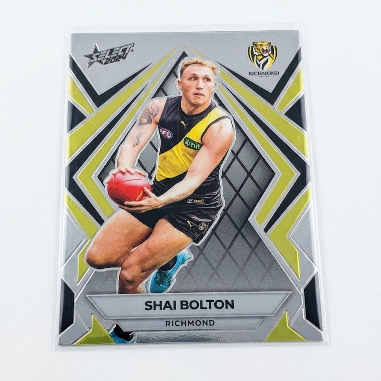 2024 Select AFL Footy Stars Luminous Base Shai Bolton #L132 Richmond Tigers