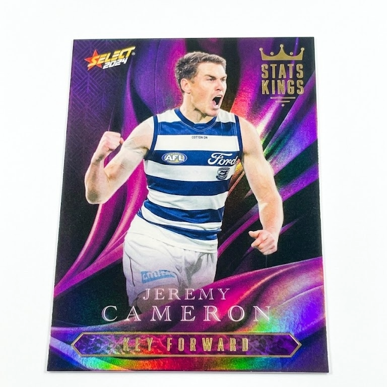 2024 Select AFL Footy Stars Stats Kings - Jeremy Cameron (Geelong Cats) SK33